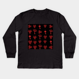 The year of ox Kids Long Sleeve T-Shirt